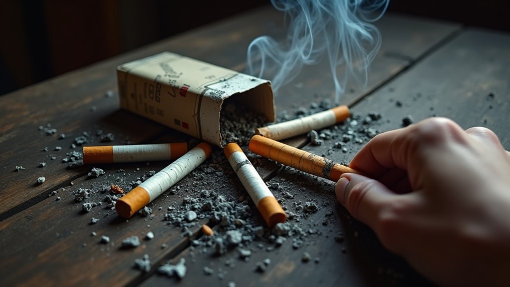 smoking addiction symptoms identified
