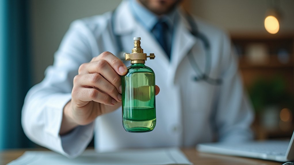 secure regulated nitrous oxide storage