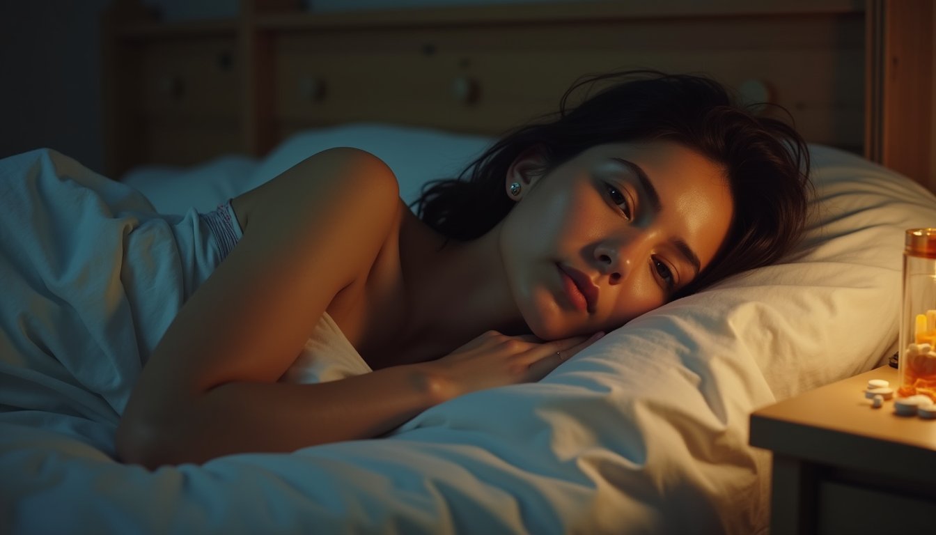 melatonin enhances sleep and mood