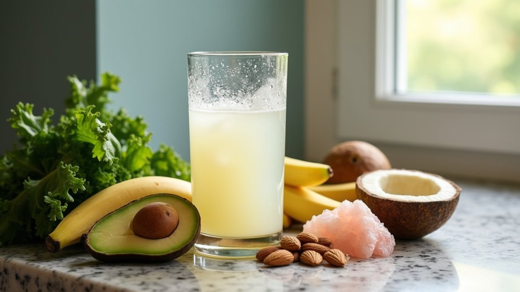 hydration and electrolyte replenishment