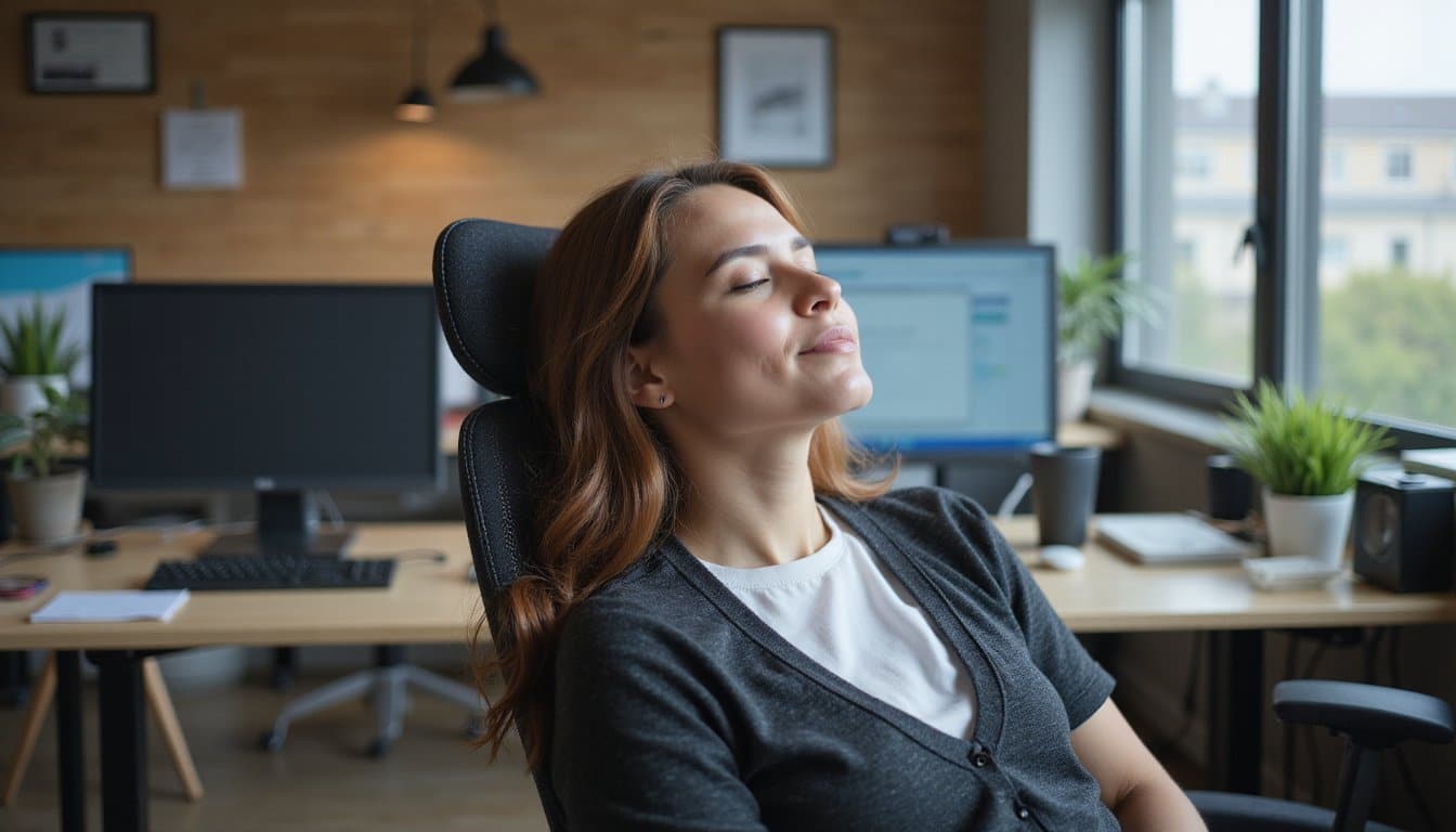 focused calm mindful workplace