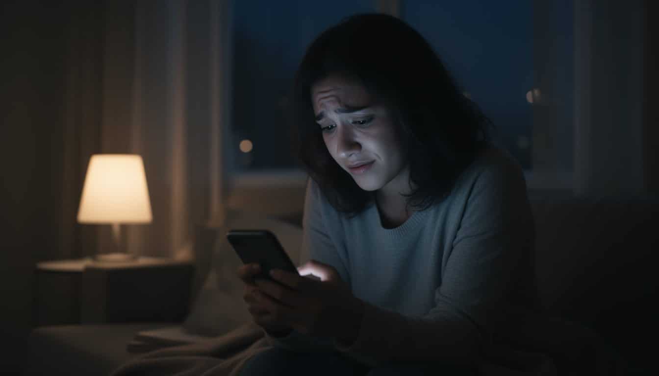 Crisis Support therapist listening to a caller seeking help.