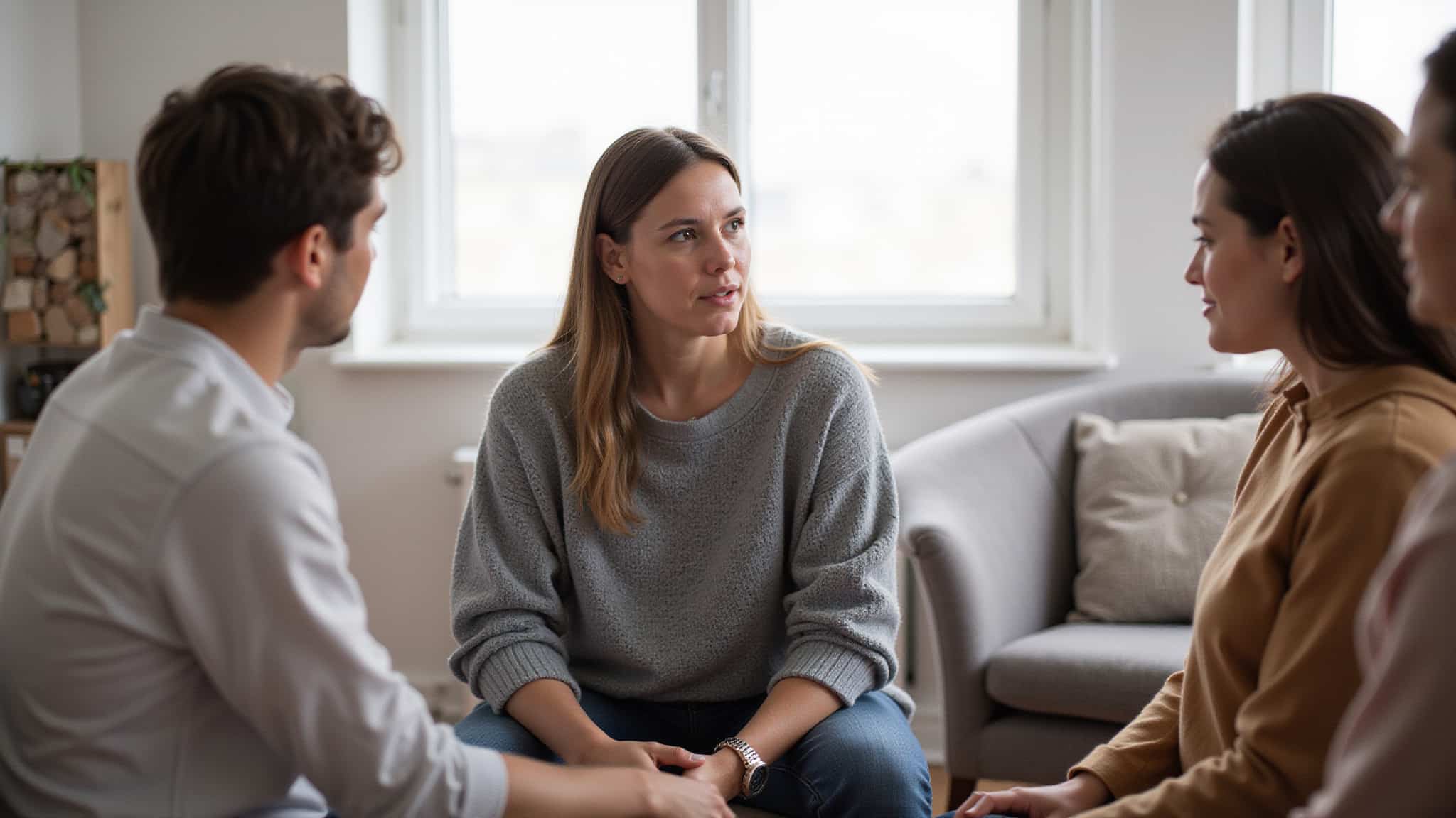 intimate group therapy for depression