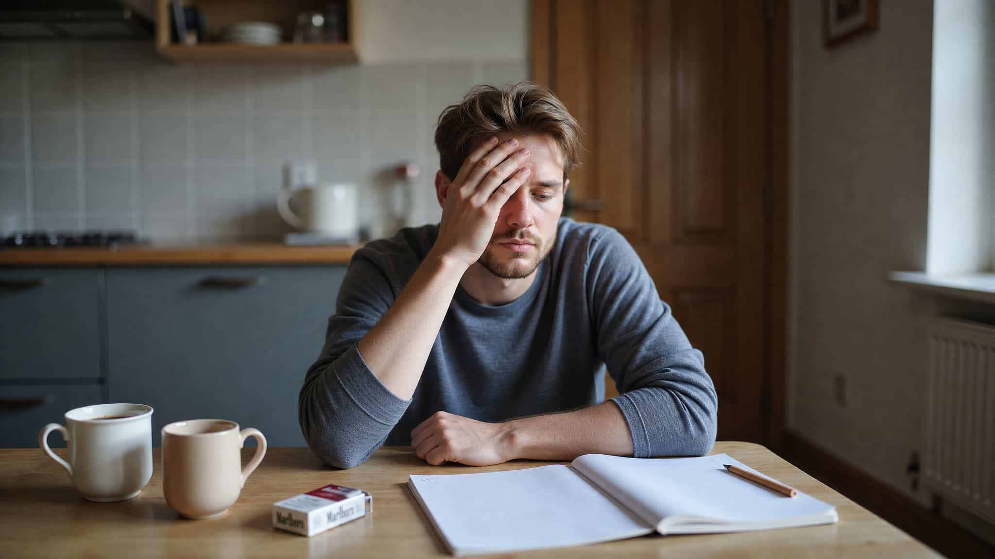 quitting nicotine triggering depression