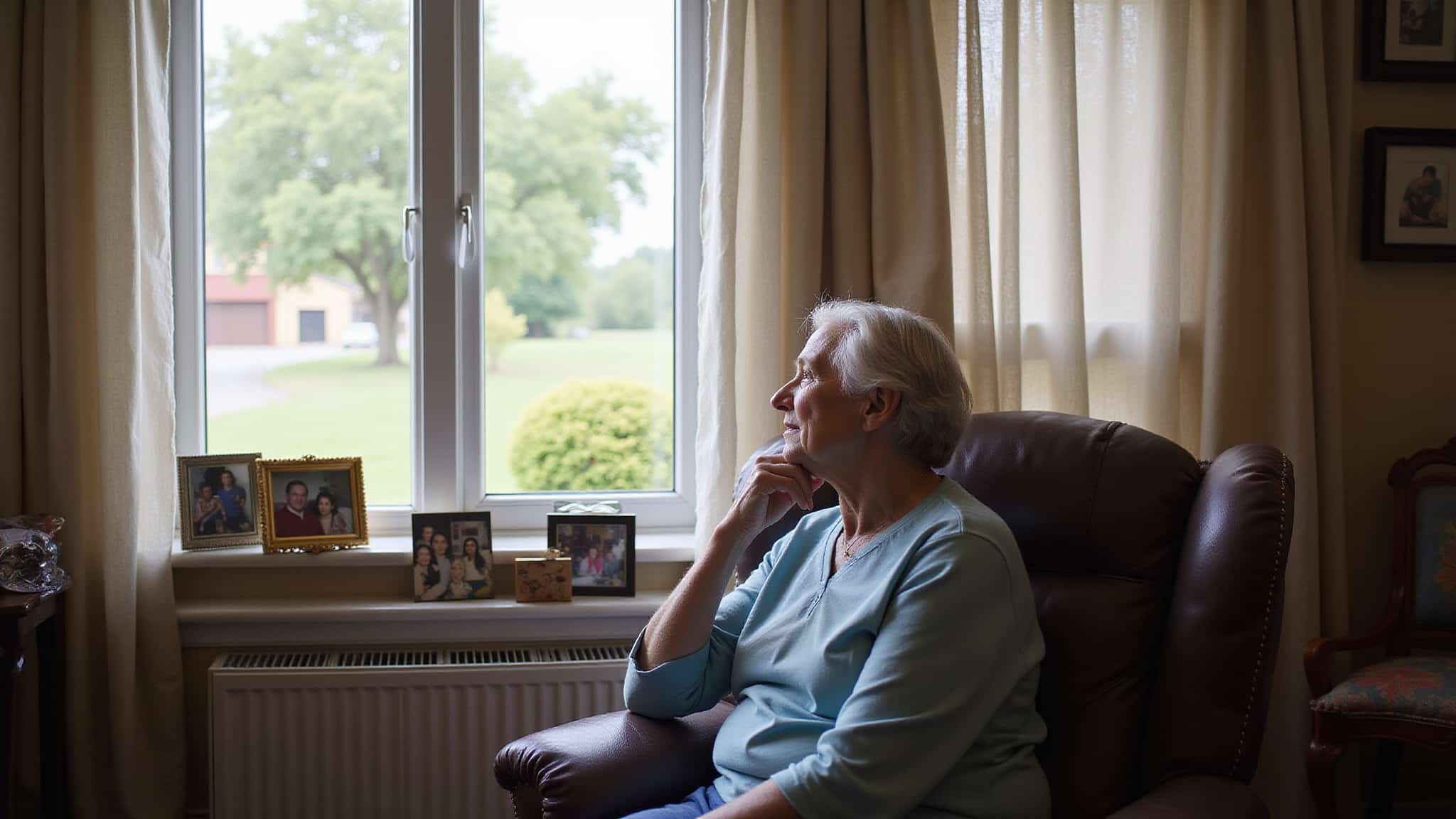 depression causes in elderly parents alone