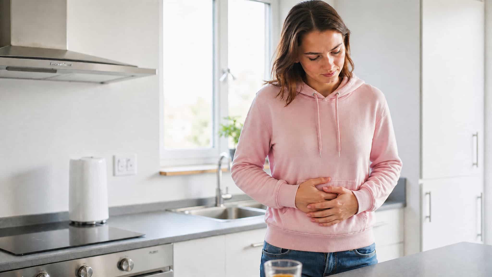 burning upper abdominal pain variability alarming signs
